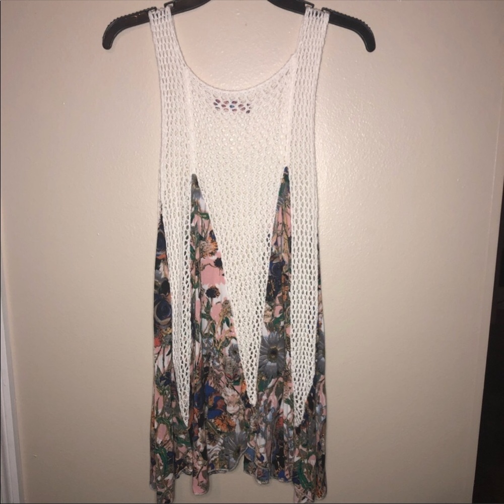 selfie couture by trendology crochet floral dress